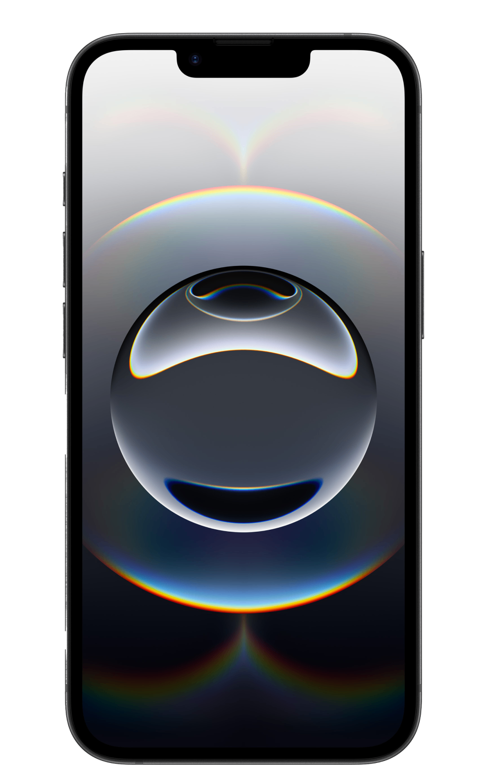 iPhone 16e handset front view