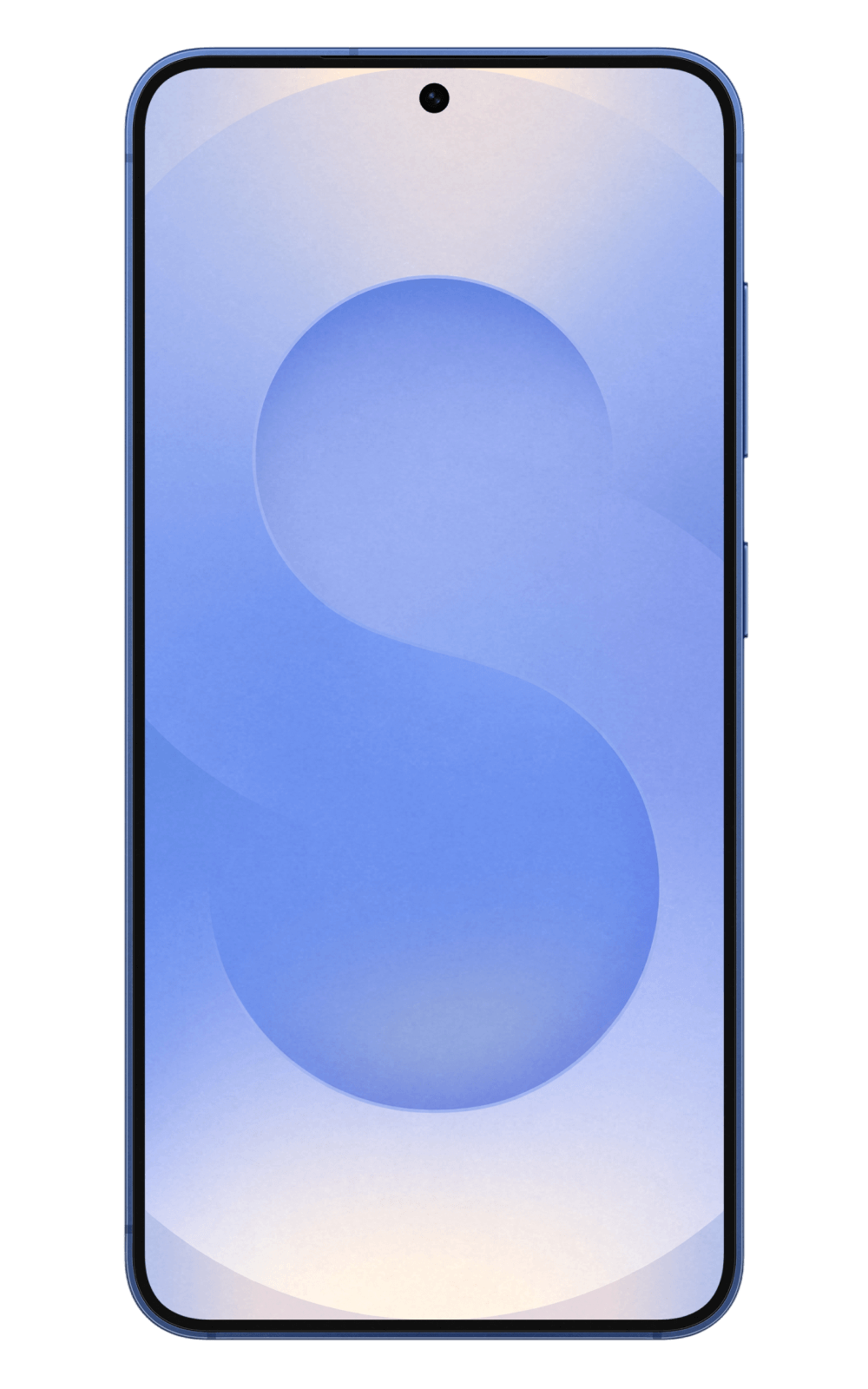 Samsung Galaxy S25 handset front view